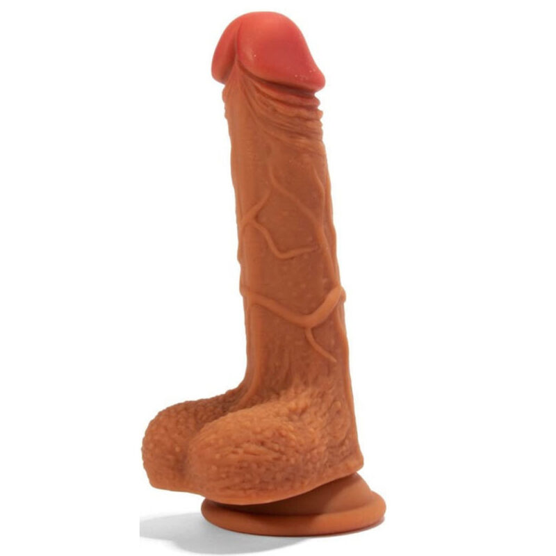 X Men Double Layer Dildo Realistic Din Silicon Cu Ventuz I