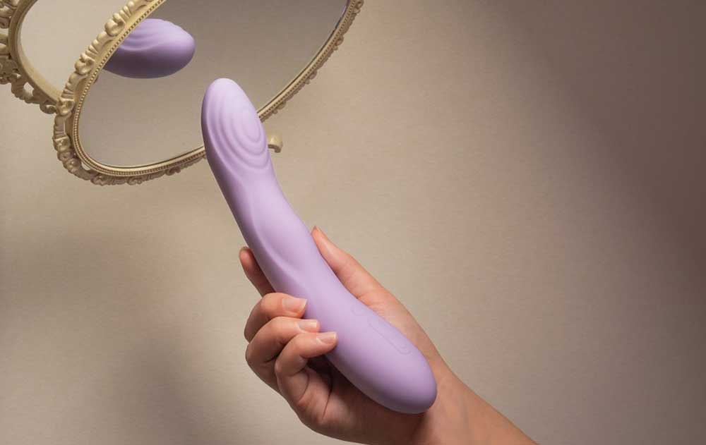 vibrator mov lung pentru stimularea punctului G