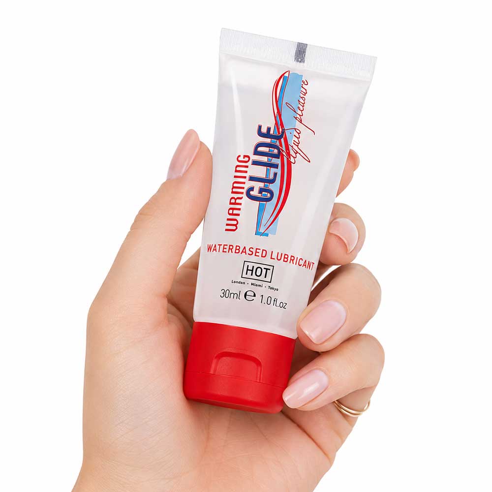 Warming Glide Liquid Pleasure - Lubrifiant pe bază de apă cu efect de încălzire, 30ml - imagine 3
