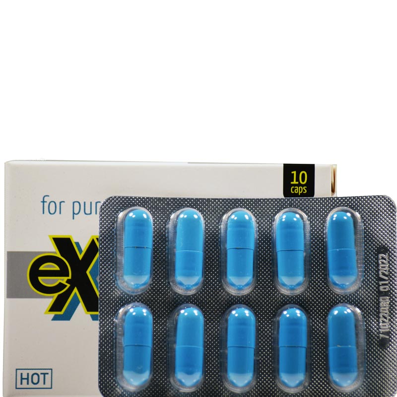 eXXtreme - Capsule pentru erecție cu Vit. B6 si Vit. B12, 10 cps • Just Love