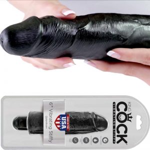 vibrator-negru-king-cock-6-vibrating-stiffy-negru