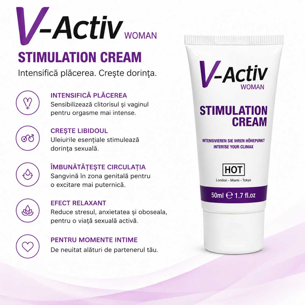 Crema Stimulatoare pentru Femei