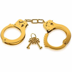 Fetish Fantasy Gold Metal Cuffs