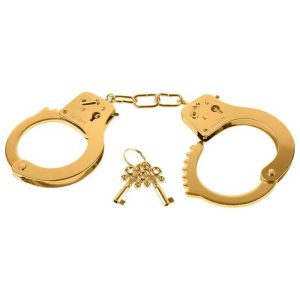 Fetish Fantasy Gold Metal Cuffs