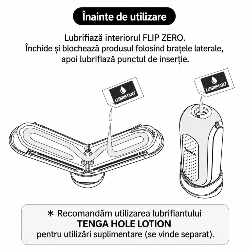 Flip Zero Negru
