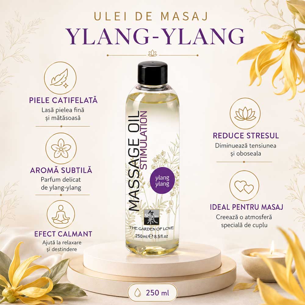 Ulei de Masaj cu Aroma de Ylang