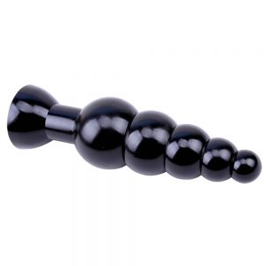 Black Mont Beads bile anale negre butt plug