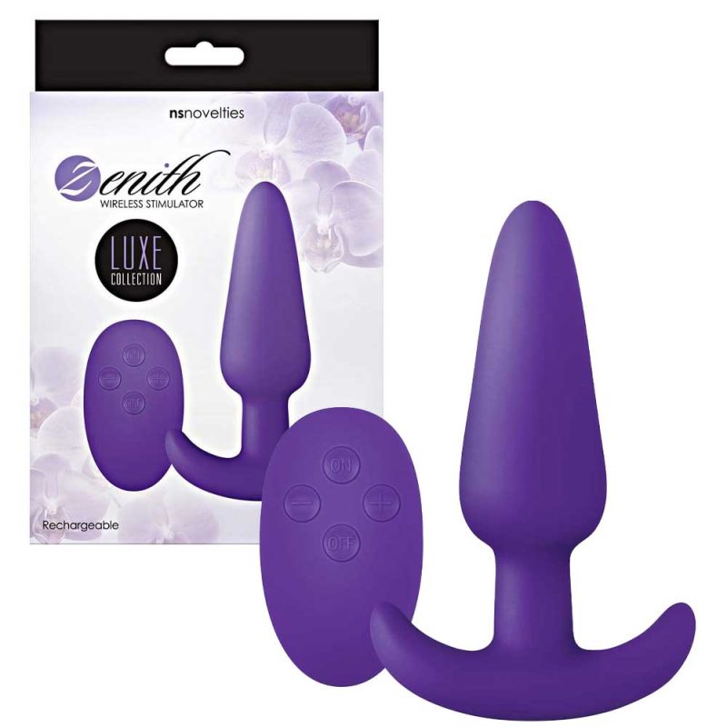 Butt Plug Wireless din Silicon cu Vibratii