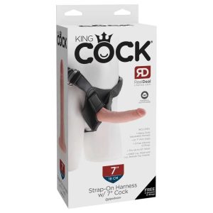 Strap On Ajustabil din PVC cu Dildo