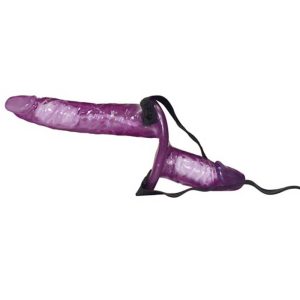 Vibrating Strap On Duo