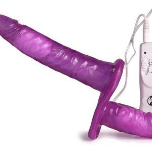 Vibrating Strap On Duo