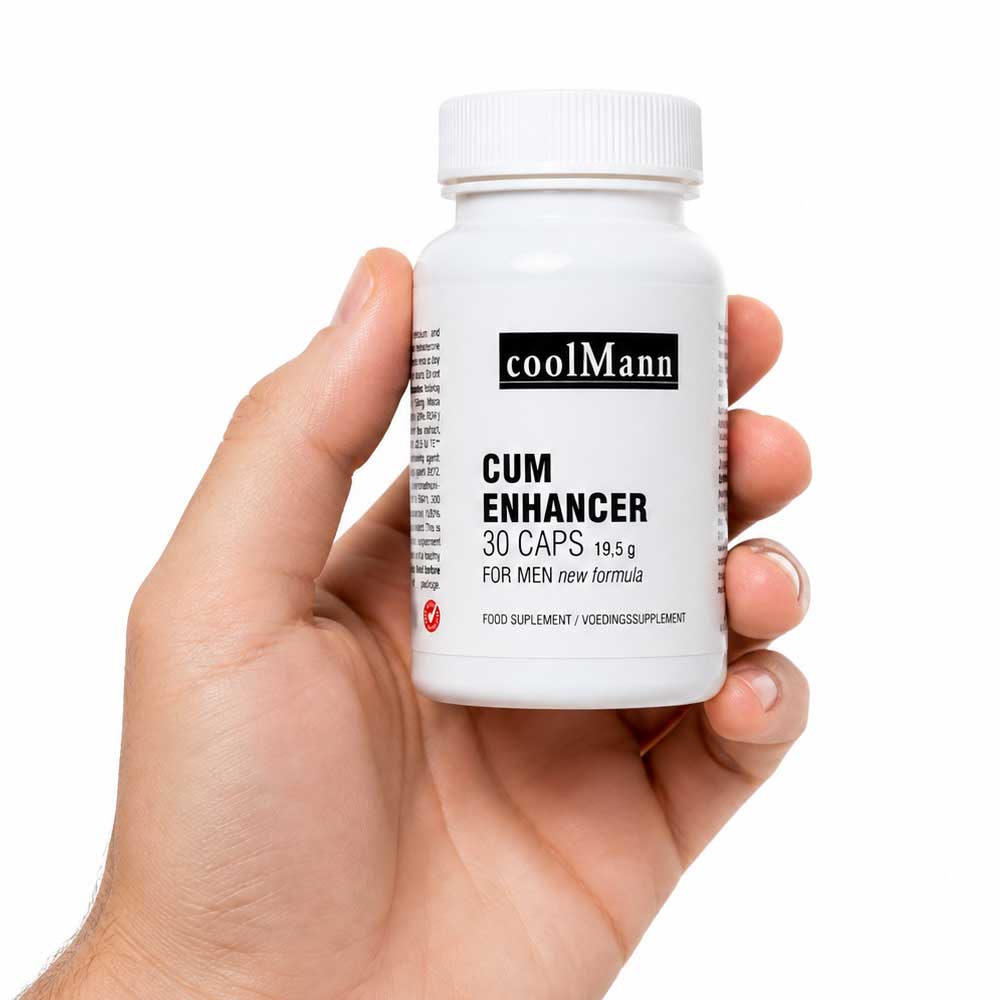 CoolMann Cum Enhancer - Capsule pentru Cresterea Volumului de Spermă - imagine 3
