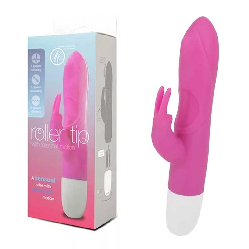 Vibrator Roller Tip With Roller Ball