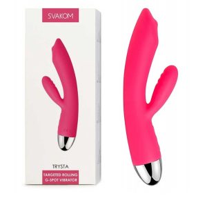 Vibrator Trysta Red 19 cm
