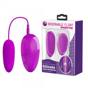 Ou Vibrator Desirable Flirt -  Mișcare de Împingere și Control Telecomandă