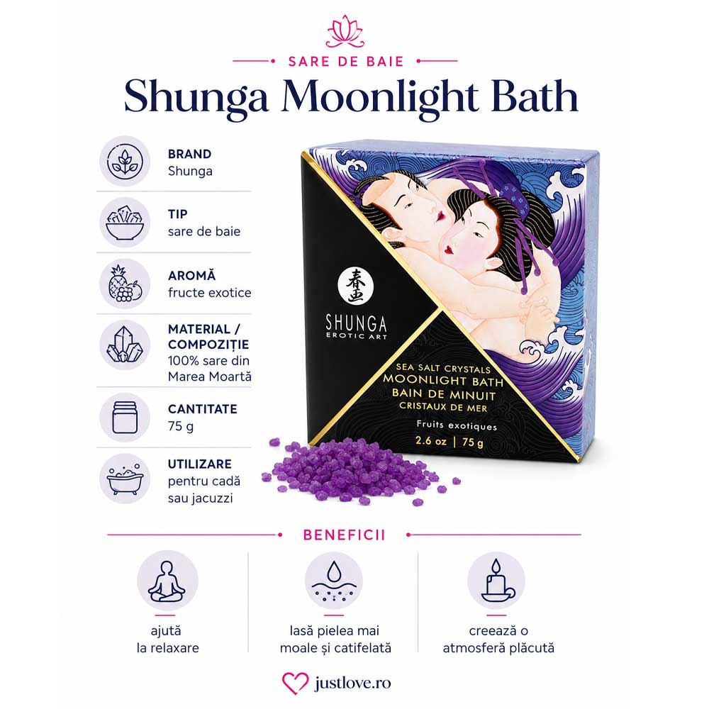 Sare de Baie Shunga Moonlight