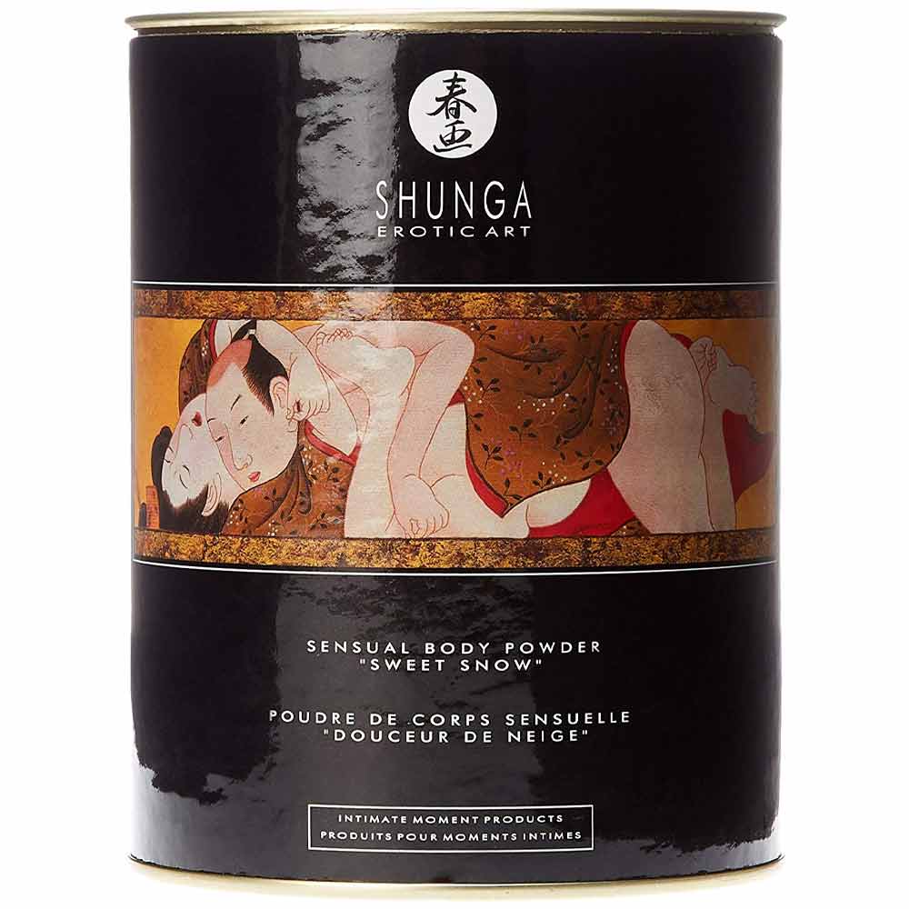 Shunga Body Powder aroma zmeura