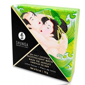 Shunga Moonlight Bath cu aroma de lotus ambalaj