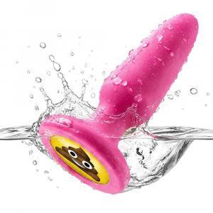 Butt Plug Roz cu Model Amuzant