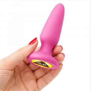 Butt Plug Roz cu Model Amuzant
