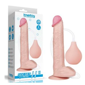 Squirt Extreme - Dildo Realistic cu Funcție de Ejaculare, 28 cm