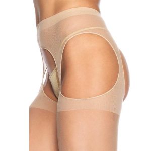 Sheer Suspender Pantyhouse