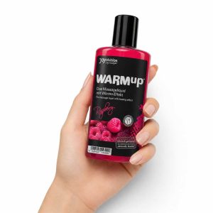 Ulei-Masaj-WARMup-cu-Aromă-de-Zmeură