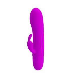 Pretty Love Caesar – Vibrator Rabbit din Silicon, Rezistent la Apă. 11.5 cm