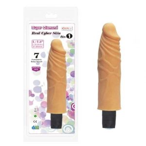 Vibrator Charmly Super Diamond Real Cyber No. 1 18.5 cm