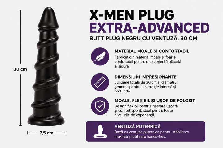 Butt-Plug-Negru-cu-Ventuză-5