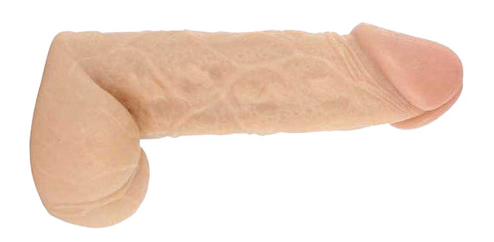 Dildo Realistic cu Ventuză și Testicule