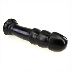 Dop Anal Negru, cu Ventuză,