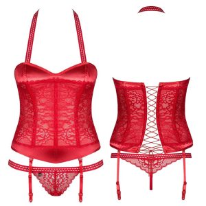Flameria Corset&Thong