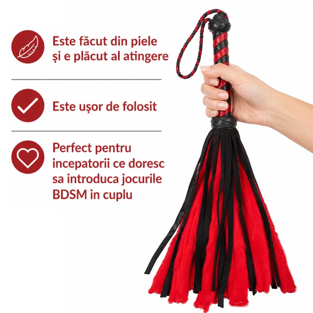 Mini Flogger - Bici din Piele