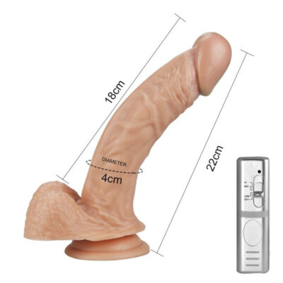 Real-Extreme-Vibrating-Cock-lovetoy-dimensiuni