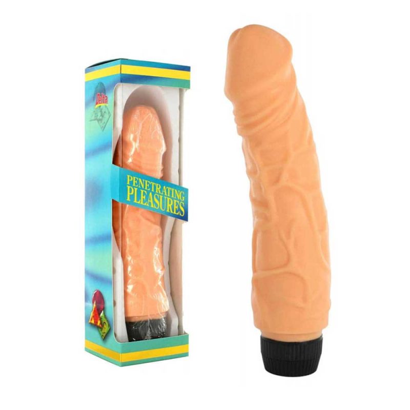 Vibrator-Vinyl-P-Shape-[22-cm-Lungime]-Detalii-Realistice