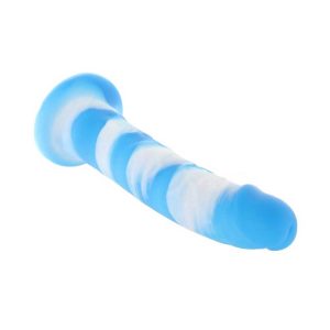 Dildo-Realistic-Colours-Yum-Yum-Pleasures-Multicolor,-20.3-cm-cu-ventuza