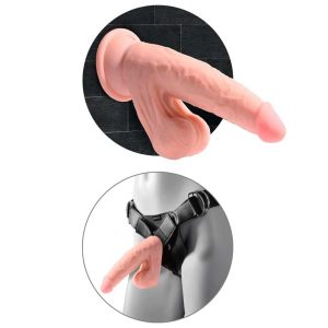 Dildo-Realistic-King-Cock-3D-Swinging-Balls-2