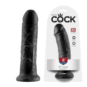 Dildo Realistic King Cock 8 Pipedream negru
