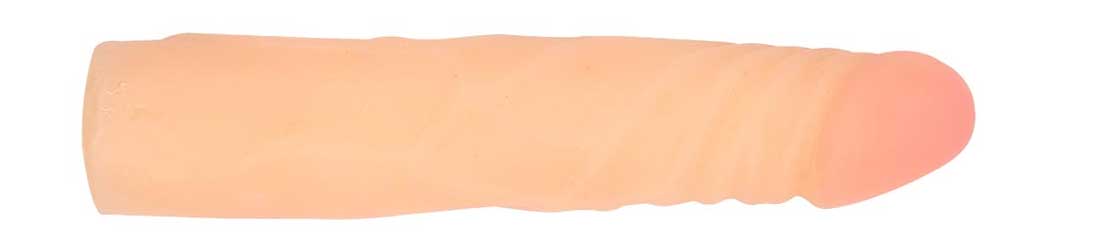 Dildo-Realistic-White-Flexible-Spine