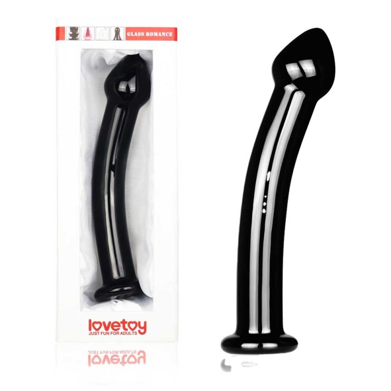 Dildo-din-Sticlă-Glass-Romance-Lovetoy