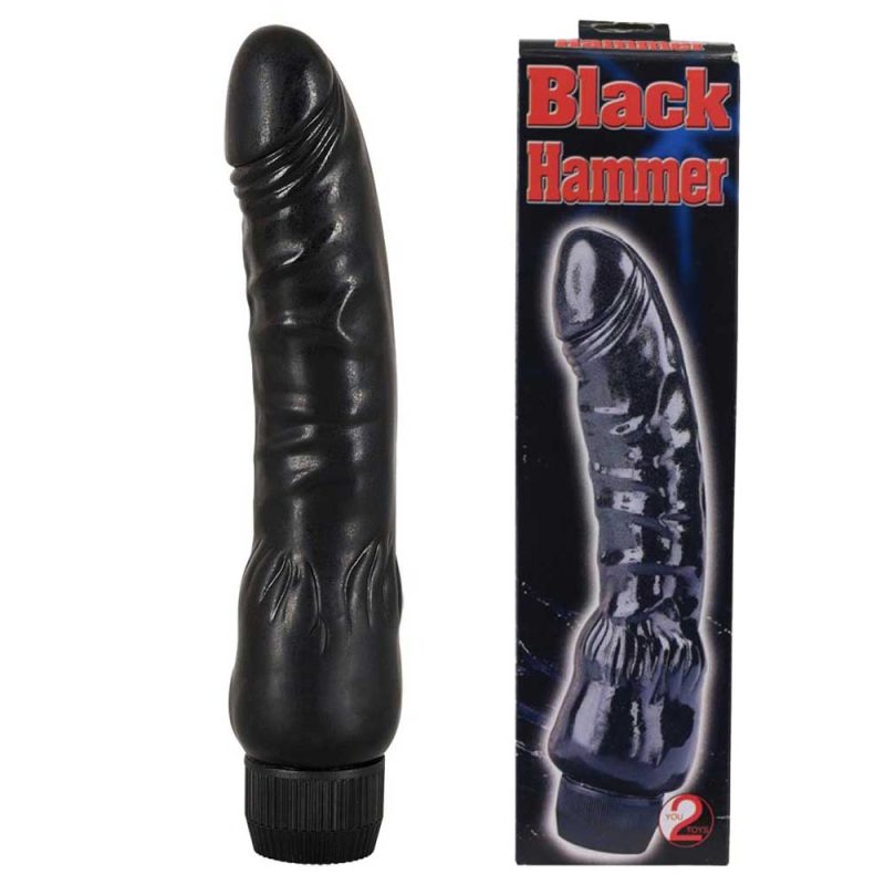 Vibrator Black Hammer 22 cm