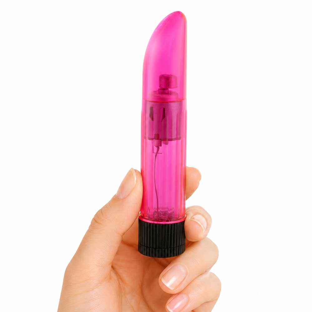 Vibrator Lady Finger Crystal Clear
