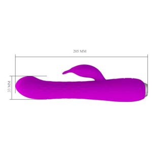 Vibrator Pretty Love Molly cu Cap Rotativ