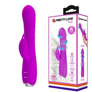 Vibrator Pretty Love Molly cu Cap Rotativ
