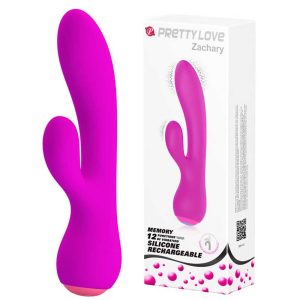 Vibrator Pretty Love Zachary - 12 Moduri de Vibrație & Funcție de Memorie