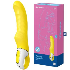 Vibrator Satisfyer Yummy Sunshine 22.5 cm [12 Programe de Vibrații Adânci]