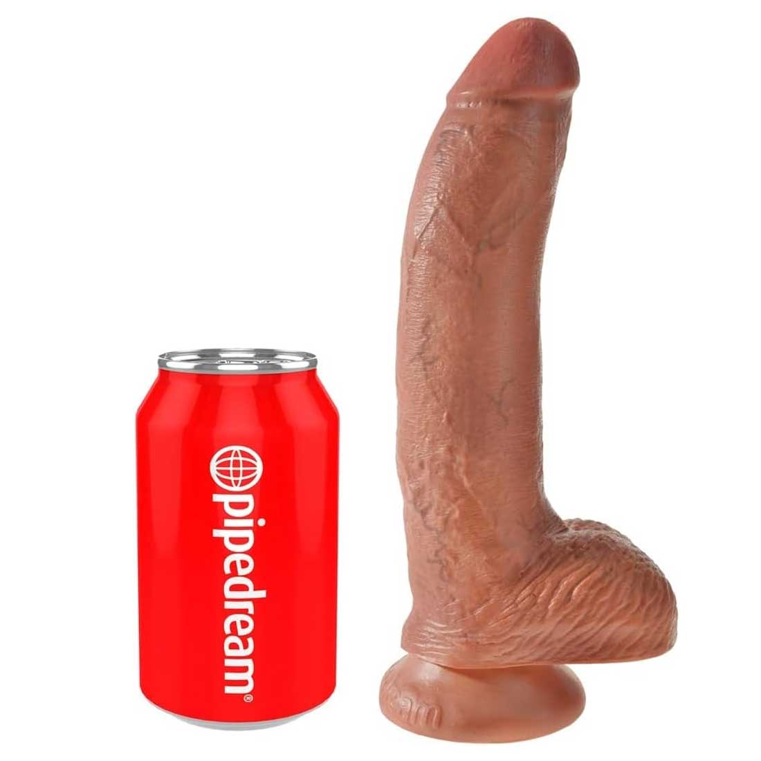 Dildo-Realistic-King-Cock-9-With-Balls-Pipedream2