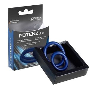 Inel Dublu PotenzDuo – Erecție Mai Lungă și Puternică