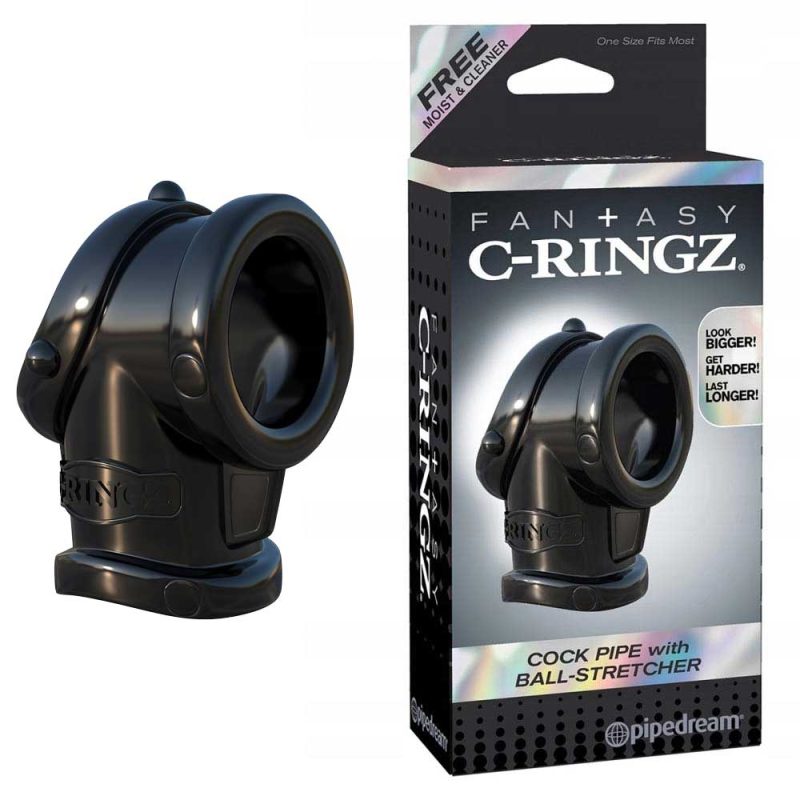 Inel Pentru Penis Fantasy C-Ringz Cock Pipe
